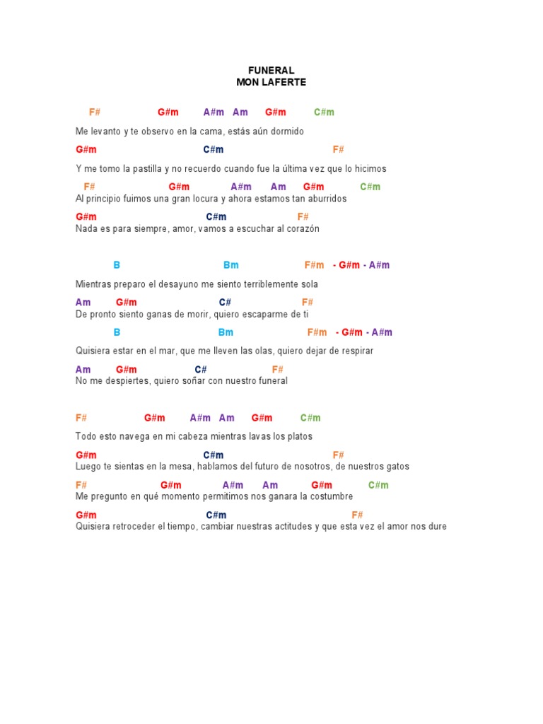 Funeral Mon Laferte PDF