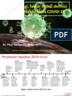 Dr. P. N. Harijanto, SpPD-KPTI - Epidemiologi, Faktor Risiko, Definisi Dan Manifestasi Klinis COVID-19 PDF