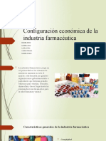 Configuración económica de la industria farmacéutica