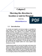 Cahpter2 Showing The Direction To Location or Unit in Hospital