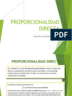 Proporcionalidad Directa