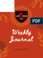 Format Weekly Journal PDF