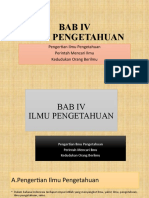 Bab 4 PPT Ilmu Pengetahuan 1