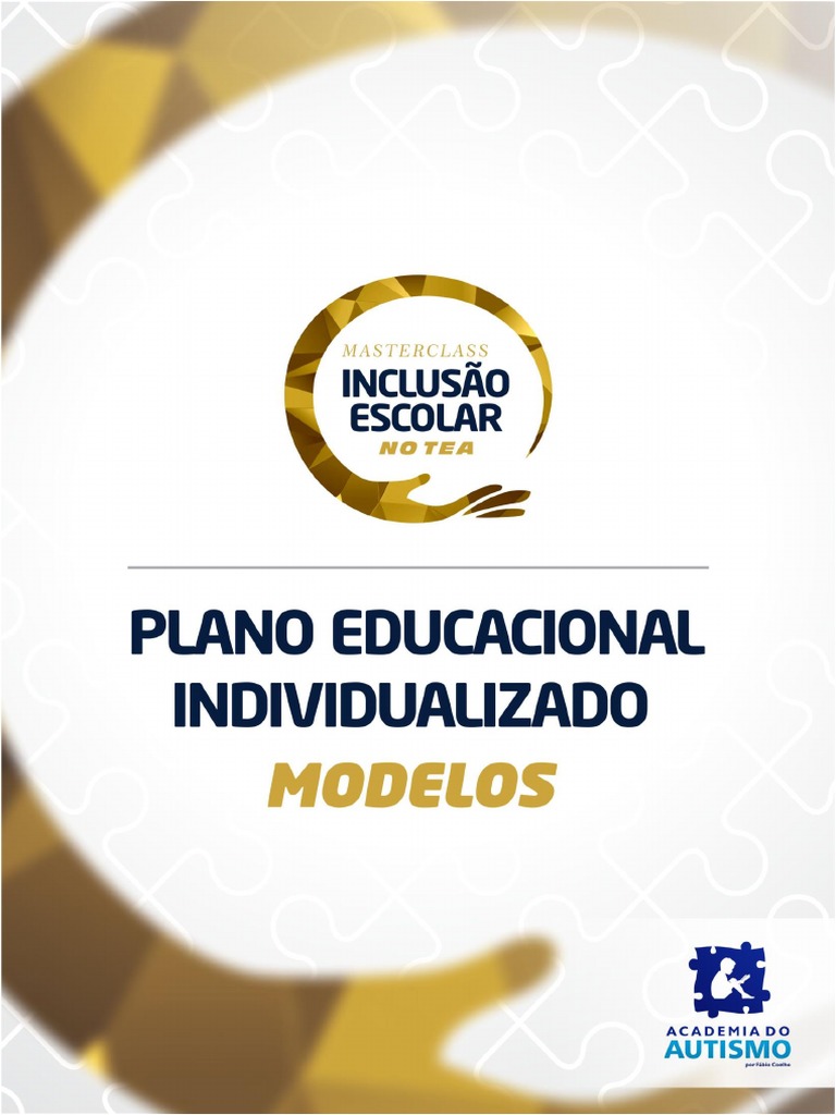 Pei Plano de Ensino Individual | PDF | Lição | Alfabetização