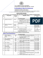 Programme Eligibility Criteria