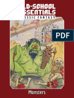 Old-School Essentials - Classic Fantasy Monsters v0.6 PDF