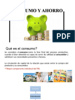 Consumo y Ahorro Macro