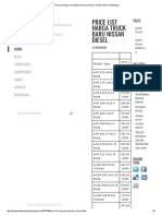 Price List Harga Truck Baru Nissan Diesel - DUMP TRUCK Bandung PDF