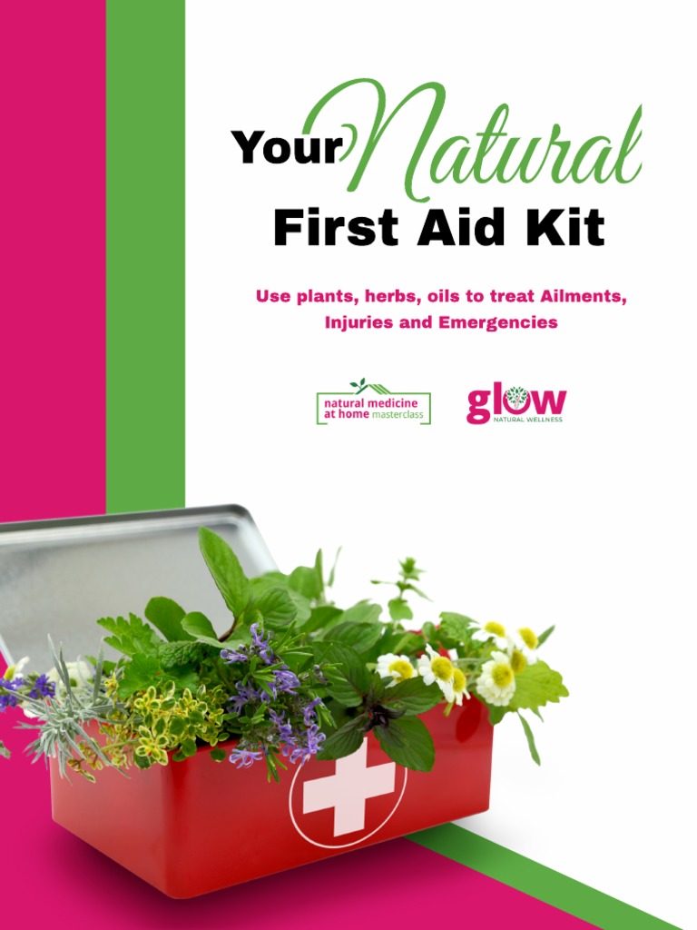 Natural First Aid Kit Guide | PDF | Over The Counter Drug | Spice