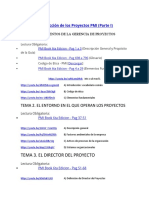 Para Proyectos Pmi