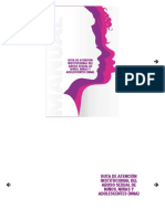 Manual Ruta de Atención Institucional Del Abuso Sexual de Niños, Niñas y Adolescentes