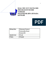 UKOM PELAYANAN FARMASI 2020 - Mahasiswa