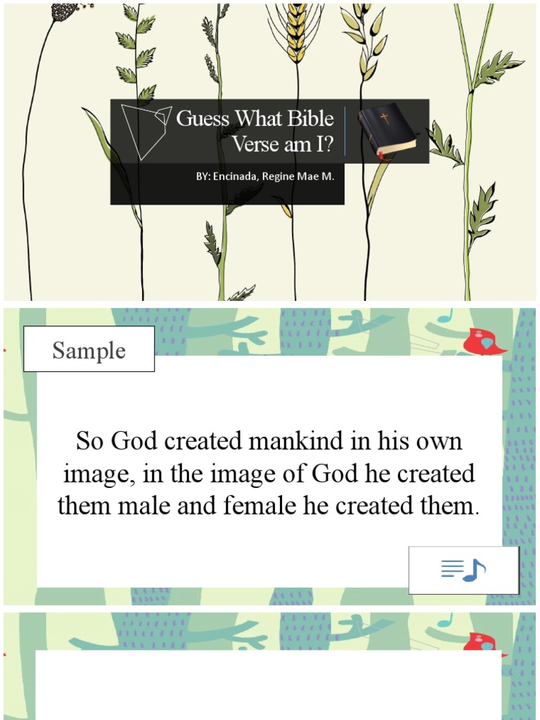 The Strength and Refuge of God: A Quiz Identifying Bible Verses