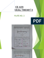 CE 409 Structural Theory 2: Plate No. 2