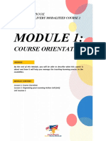 Course Orientation: Study Notebook