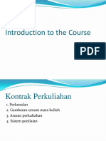 Unit 1 - Introduction To The Course