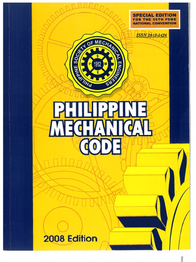 PSME CODE 2008 For NME 525 PDF | PDF | Fuels | Air Conditioning