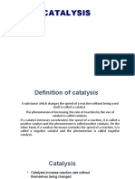 Catalysis Application