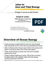 An Introduction To Wave and Tidal Energy: Renewable Energy in The Oceans