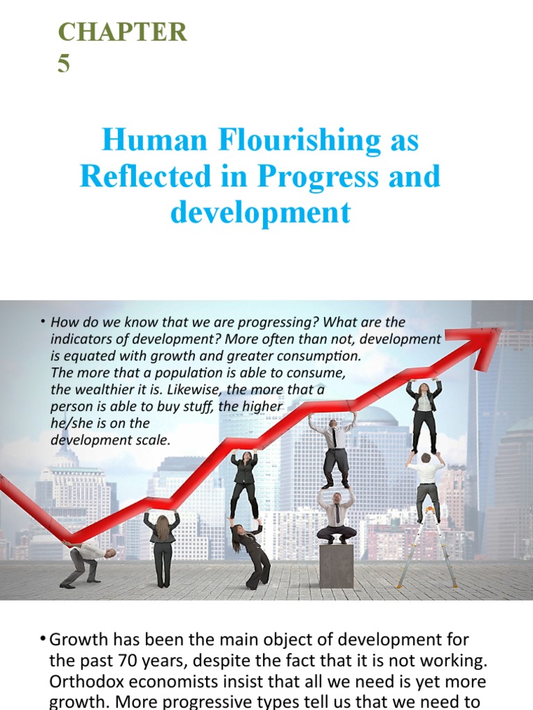 Human Flourishing As Reflected in Progress and Development PDF