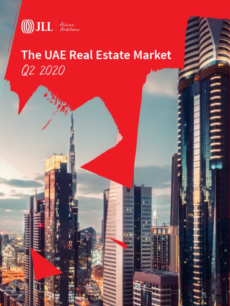 JLL Mena Real Estate Market Overview Uae q2 2020 PDF United Arab