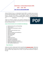 Advanced Medical Science An International Journal AMS