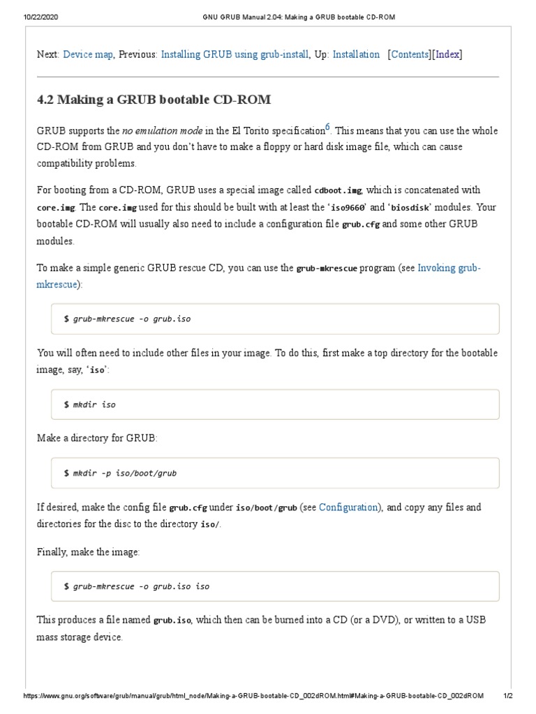 Gnu Grub Manual 2.12: Fwsetup , A Complete Guide to Installing Linux ...