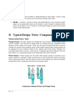 I. History: II. Typical Design / Parts / Components