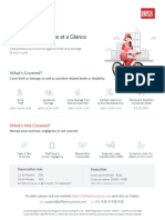 Your Cycle Insurance at A Glance: What's Covered?