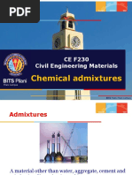 Chemical Admixtures: CE F230 Civil Engineering Materials