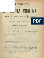 Suplemento A La Escuela Moderna. 21-2-1906, Núm.962
