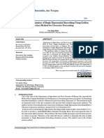 Parameter Optimization of Single Exponential Smoothing Using Golden Section Method For Groceries Forecasting