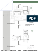 Floor Plans: Ground Floor Plan Scale 1: 100