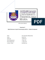 HPLC Method Development for Separation of Five Compounds