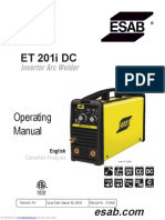 0-5452 ET 201i DC - Manual