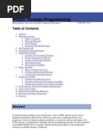 POSIX Threads Programming: Blaise Barney, Lawrence Livermore National Laboratory