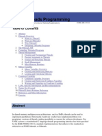 POSIX Threads Programming: Blaise Barney, Lawrence Livermore National Laboratory