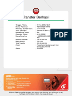 Bukti Transfer Pendaftaran Workshop Metode Penelitian - Yuni Shara (S2 Unimed) PDF