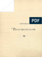George I. Ionnescu-Gion - Istoria Bucurescilor PDF