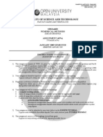 Contoh Soalan Numerical Methods