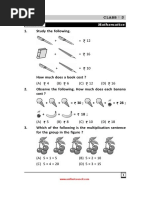 Class 3 Science Olympiad Sample Paper | PDF