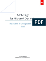 Adobe Sign For Microsoft Dynamics: Installation & Configuration Guide (v6)
