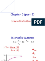 Chapter 5 (Part 3) : Enzyme Kinetics (Cont.)