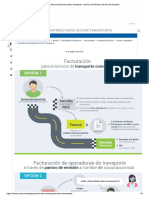 Diagrama Facturacion Transporte