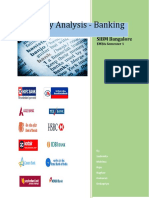 Industry Analysis - Banking: SIBM Bangalore