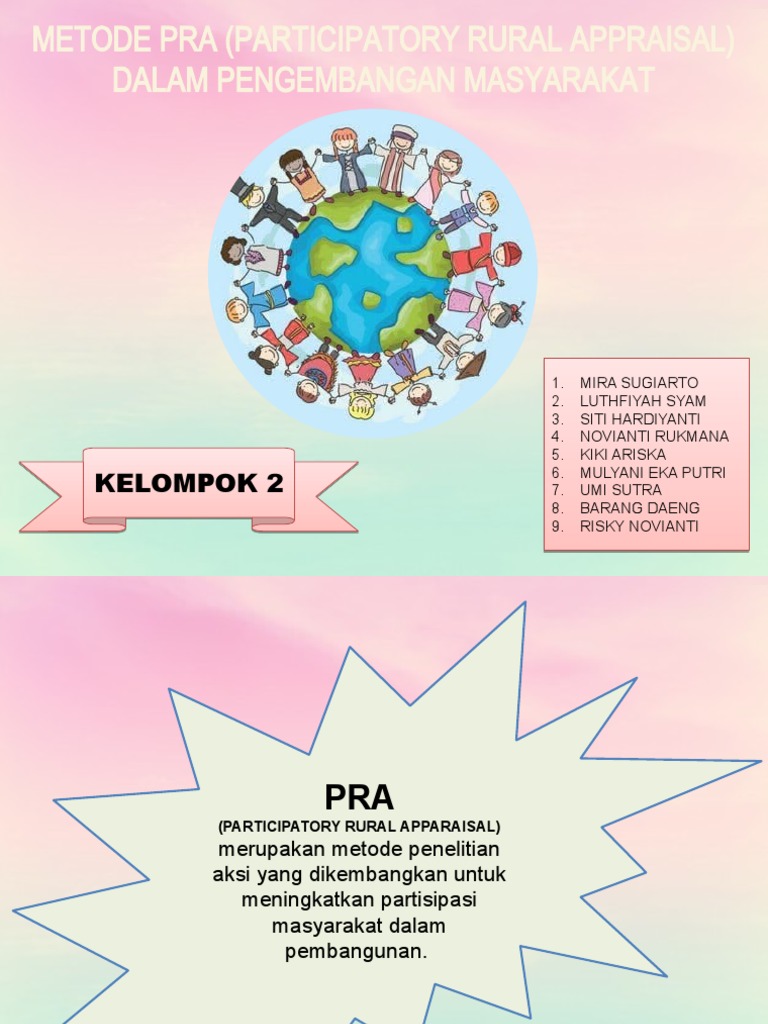 Metode PRA dalam Pemberdayaan Masyarakat | PDF | Ilmu Sosial | Sains ...
