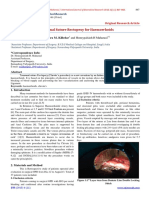 Trans-Anal Suture Rectopexy For Haemorrhoids: Madhura M. Killedar