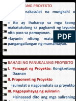 Panukalang Proyekto