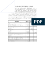 Indicatori Cazare PDF