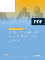 2020 Benefits Strategy and Benchmarking Survey - Executive Summary PDF